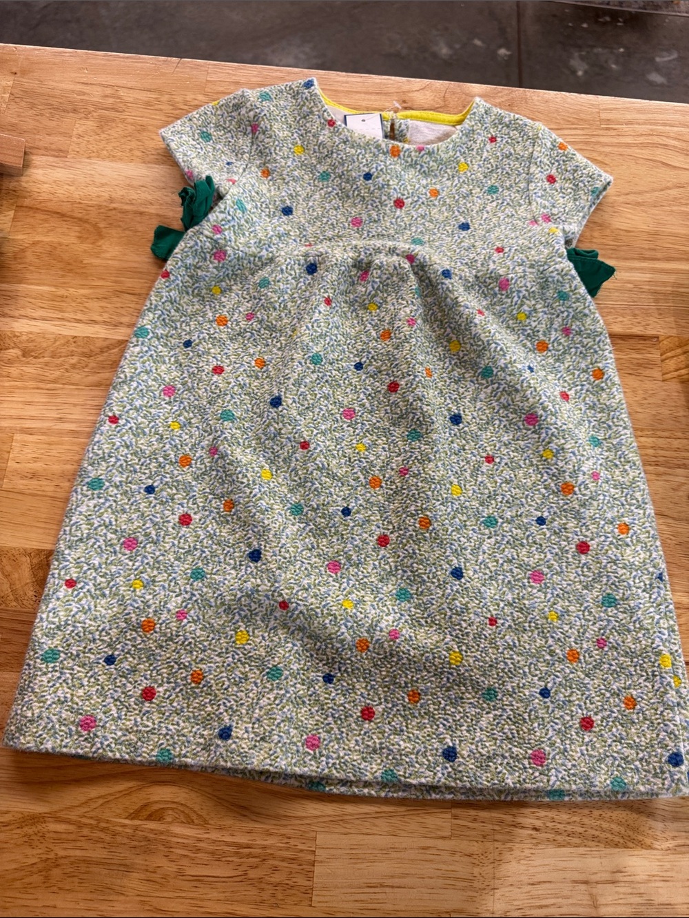 Zara Multicolor Floral Speckle A-Line Dress